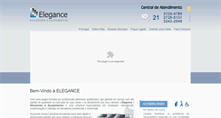 Desktop Screenshot of eleganceelevadores.com.br